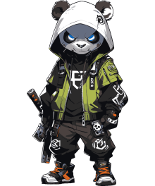 Pack Panda Badass